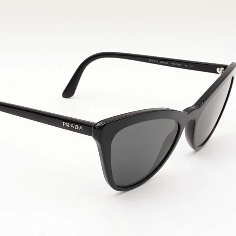 Prada Black Cat-Eye Sunglasses